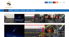 Desktop Screenshot of baotintuc247.com